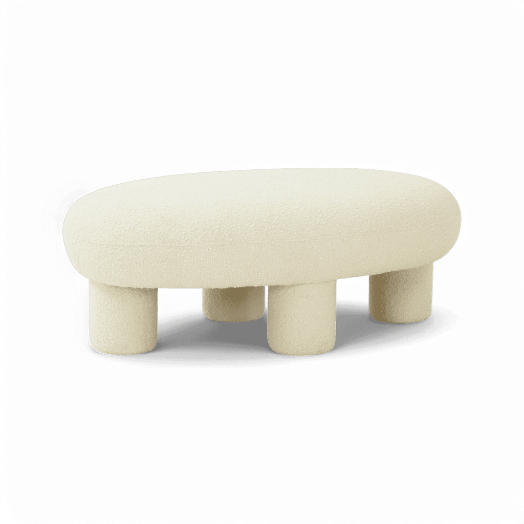 Ottoman Zest Boucle
