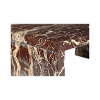 Table basse Obsidian Rouge