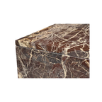 Table basse Obsidian Rouge