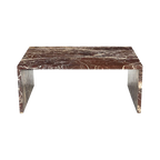 Table basse Obsidian Rouge