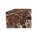 Table d'appoint Obsidian Rouge