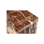 Table d'appoint Obsidian Rouge