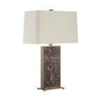 Lampe de table en obsidienne