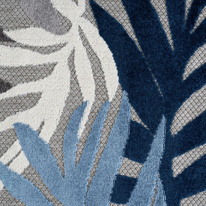 Origin Coastal Floral Indoor/Outdoor Area Rug.