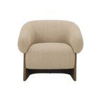 Fauteuil lounge Orlo Tan
