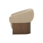 Fauteuil lounge Orlo Tan