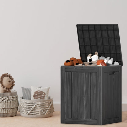 Outdoor Patio Storage Resin Lockable Deck Box