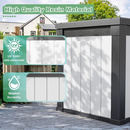 Outdoor Patio Storage Resin Lockable Deck Box