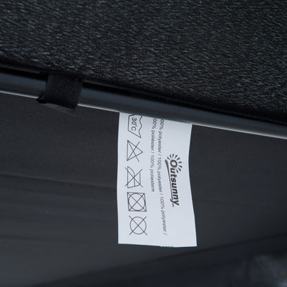 Outsunny 3-Person Porch Lawn Swing