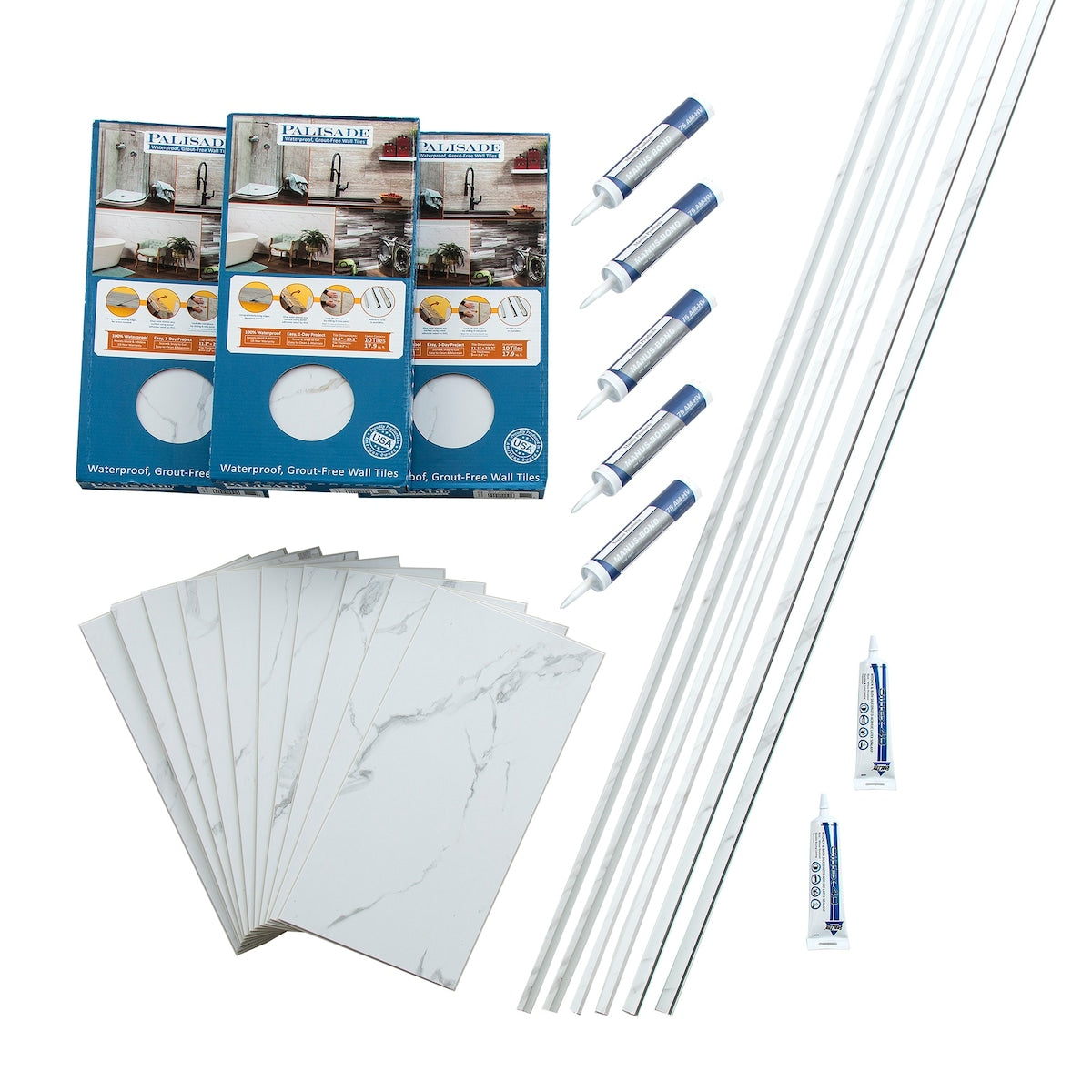 Palisade Wall Tile Shower Kit