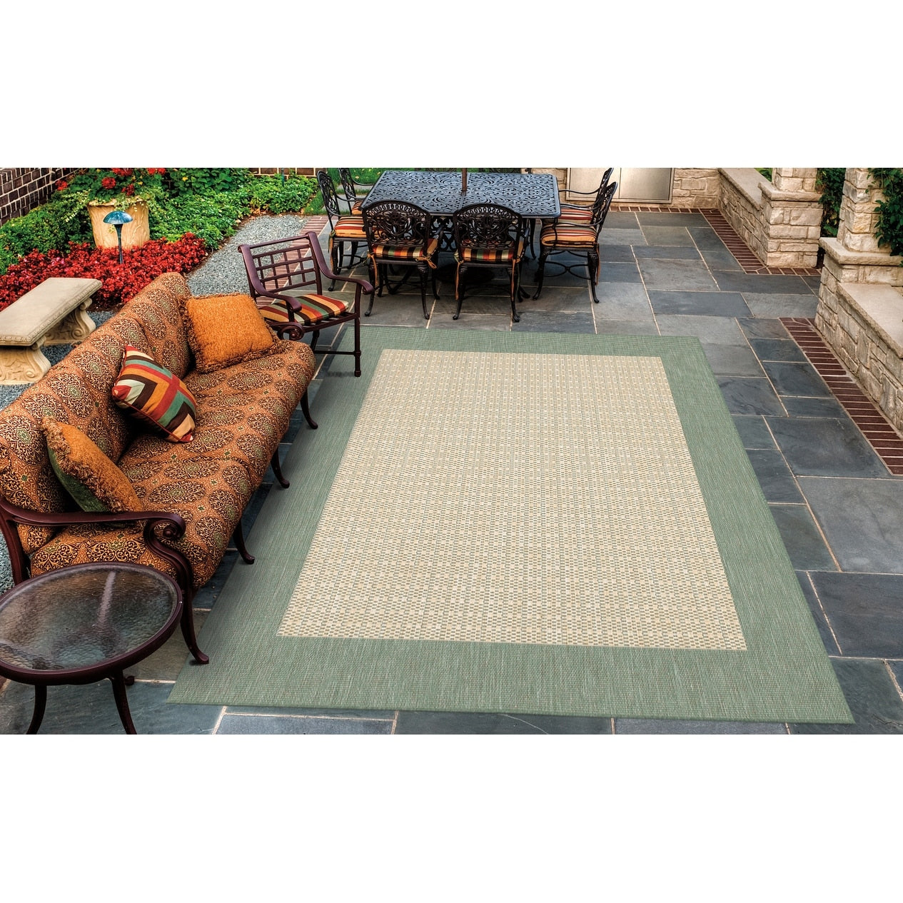 Dream Decor Rugs Pergola Quad Indoor Outdoor Area Rug