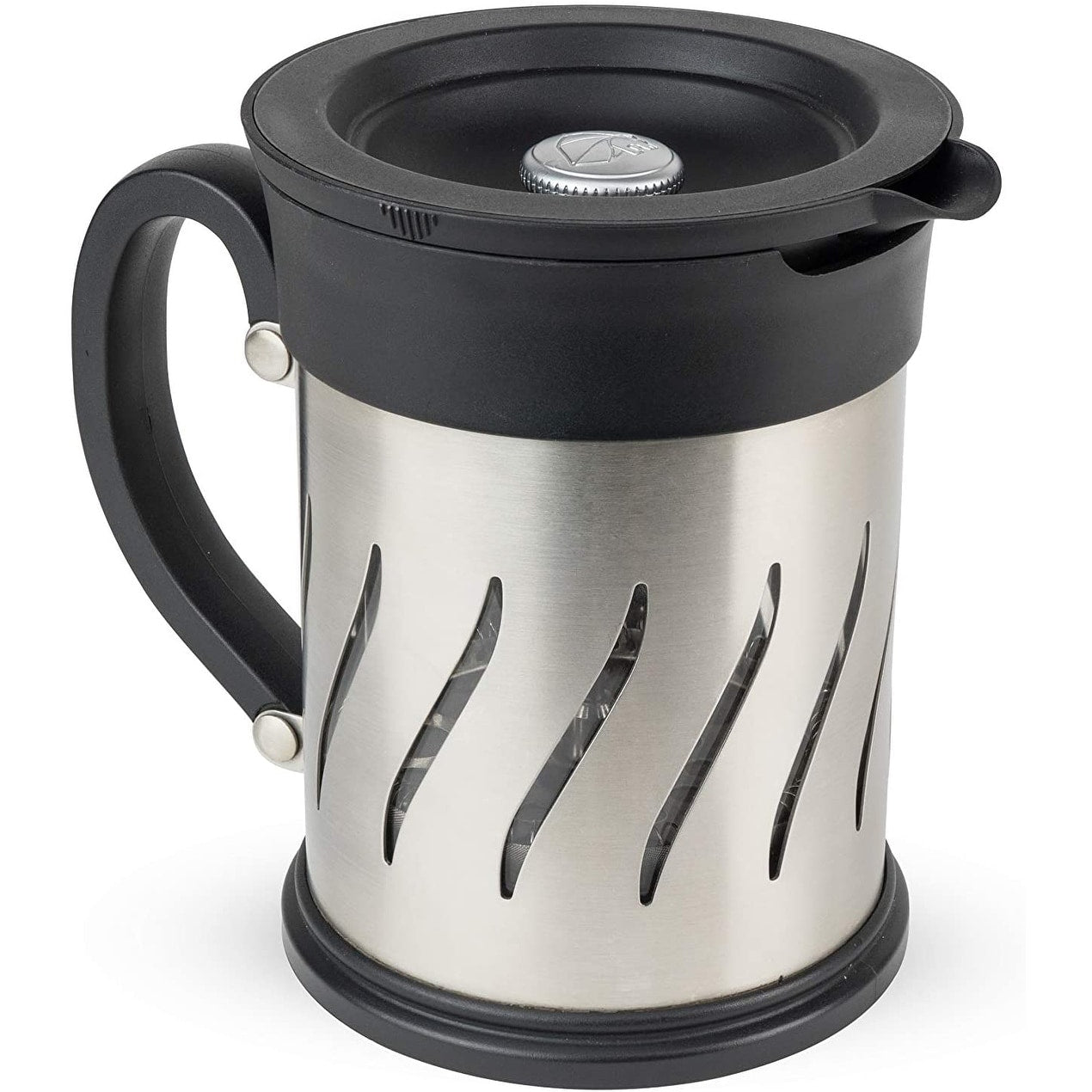 Peugeot 35257 Paris Press Moulin à café/Presse française, acier inoxydable - 7,6 x 7,6 x 15,2 cm