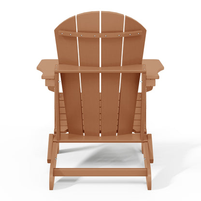 Chaises pliantes Adirondack Polytrends Laguna résistantes aux intempéries (lot de 2)