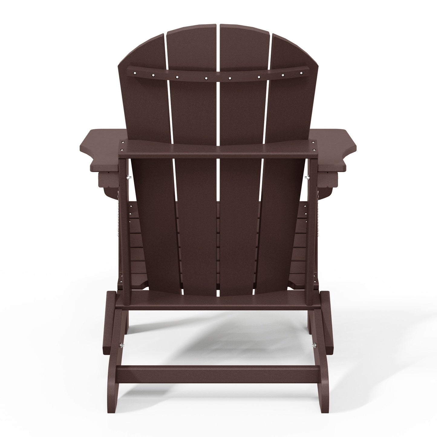 Chaises pliantes Adirondack Polytrends Laguna résistantes aux intempéries (lot de 2)