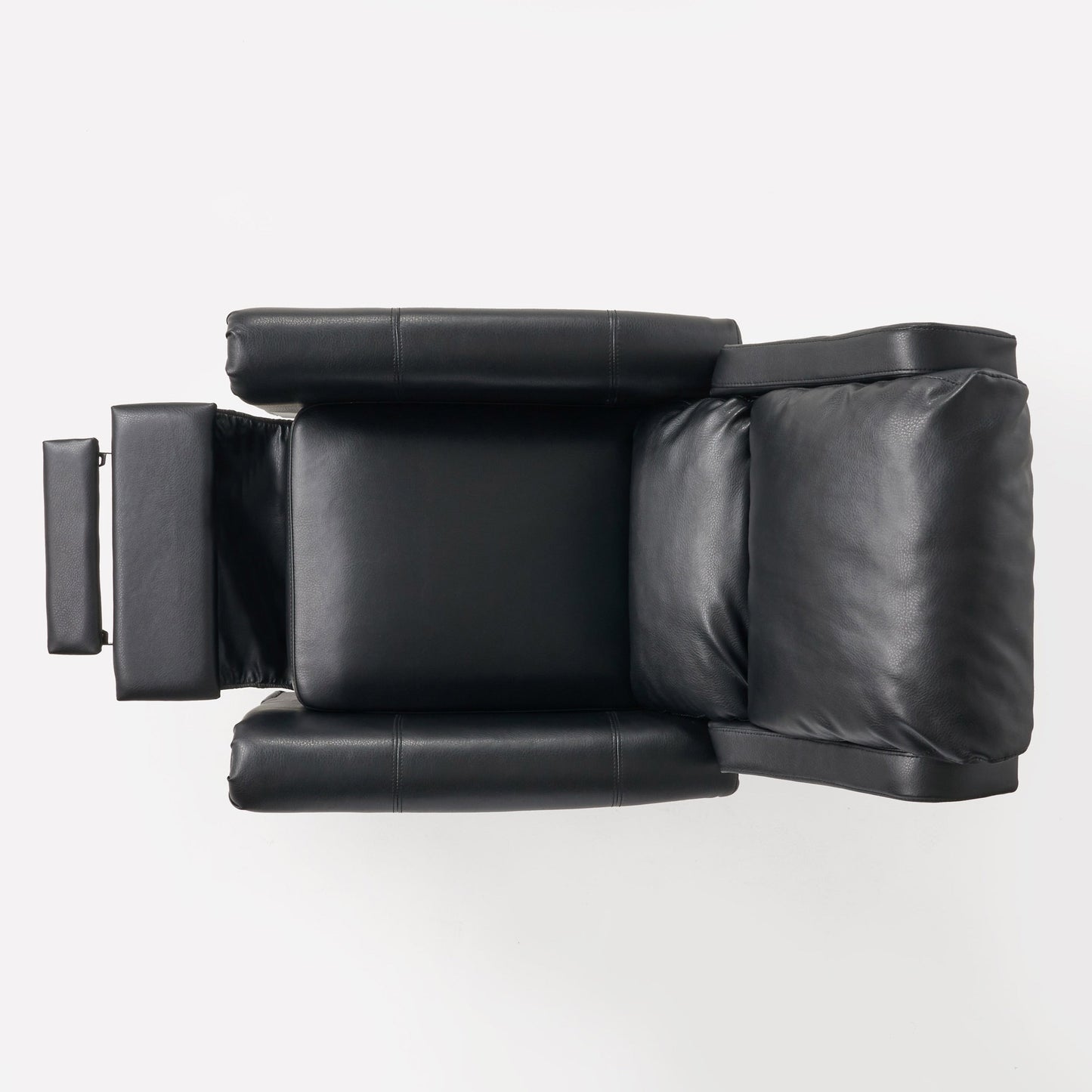 Fauteuil inclinable en cuir PU ultra-confortable Roomfitters, fauteuil inclinable luxueux pour salon ou chambre à coucher