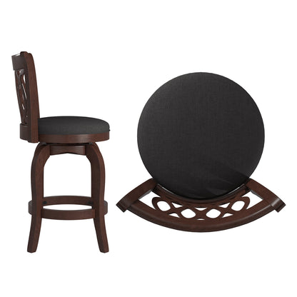 Rovinj Scroll Back Swivel Counter Stool