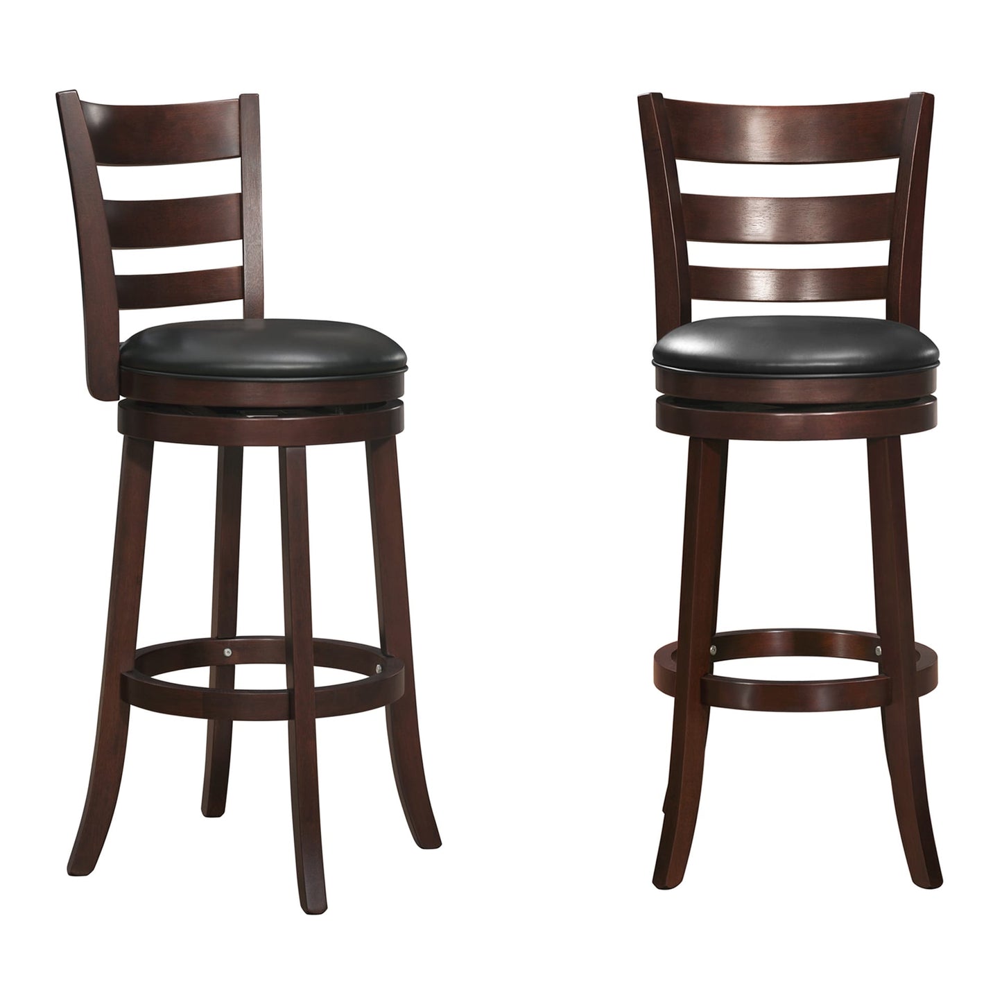 Rovinj Upholstered Back Swivel Bar Stool - Barstool