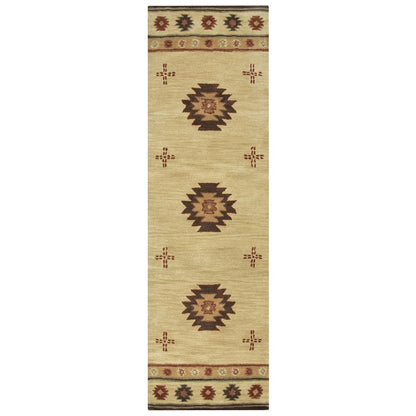 Tapis en laine touffeté à la main Alora Decor Ryder Southwestern