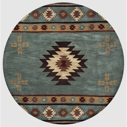 Tapis en laine touffeté à la main Alora Decor Ryder Southwestern