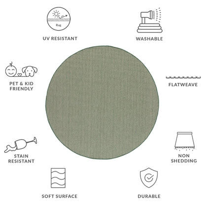 SAFAVIEH Courtyard Ilmur Indoor/ Outdoor Waterproof Patio Backyard Rug