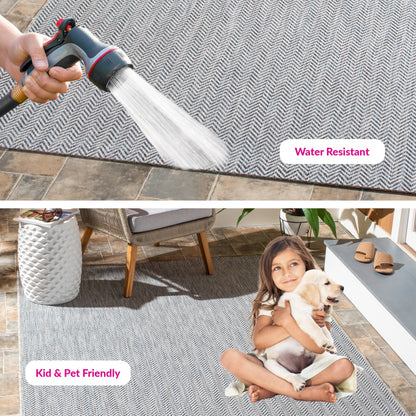 SAFAVIEH Courtyard Ilmur Indoor/ Outdoor Waterproof Patio Backyard Rug