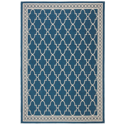 SAFAVIEH Courtyard Janell Trellis Indoor/ Outdoor Waterproof Patio Backyard Rug