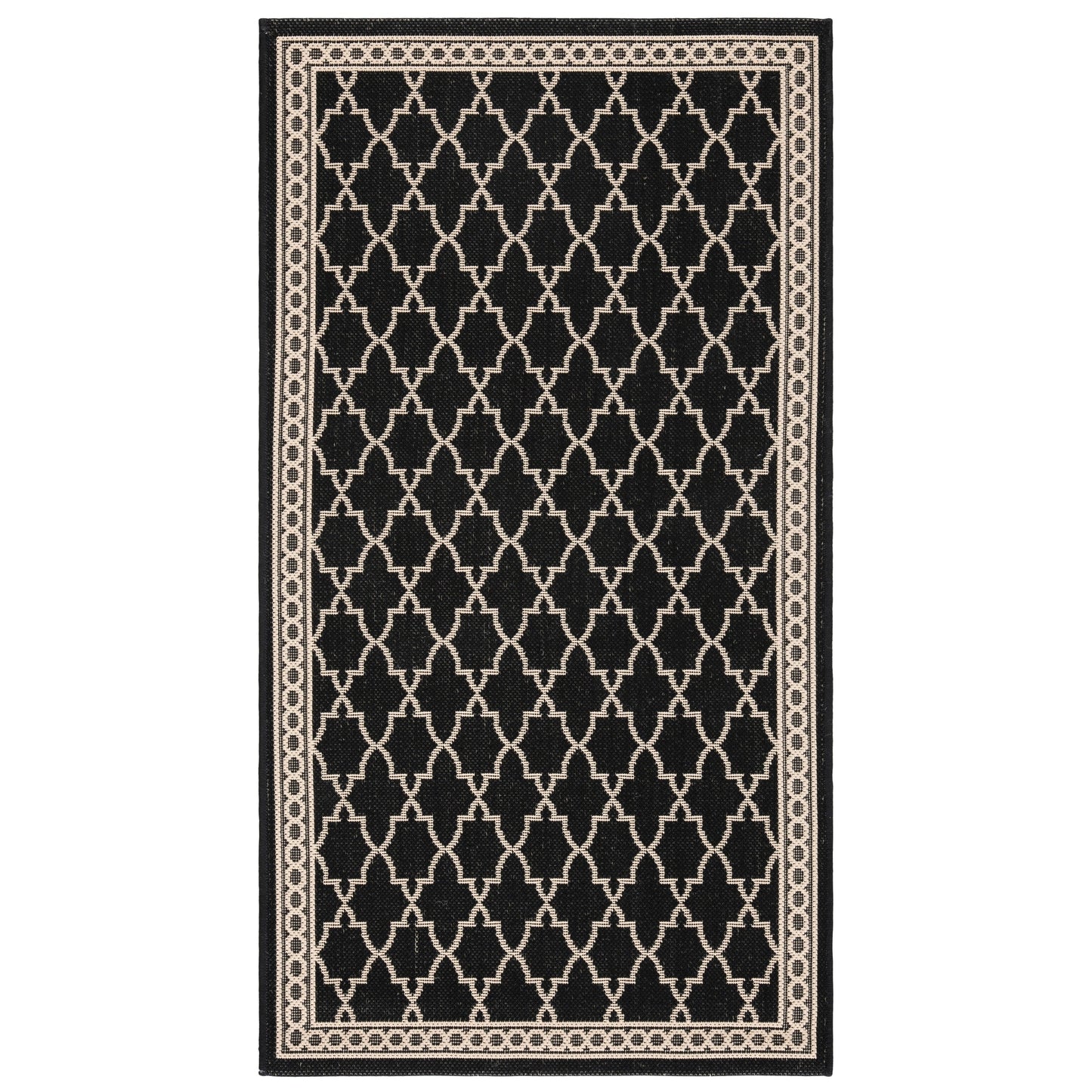 SAFAVIEH Courtyard Janell Trellis Indoor/ Outdoor Waterproof Patio Backyard Rug