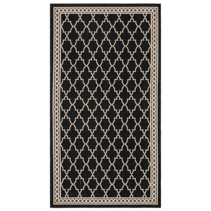 SAFAVIEH Courtyard Janell Trellis Indoor/ Outdoor Waterproof Patio Backyard Rug