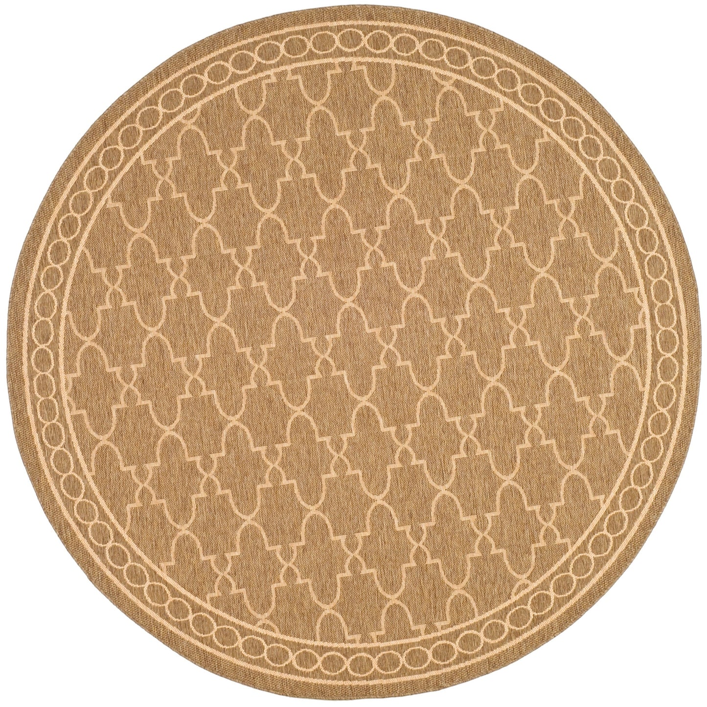 SAFAVIEH Courtyard Janell Trellis Indoor/ Outdoor Waterproof Patio Backyard Rug