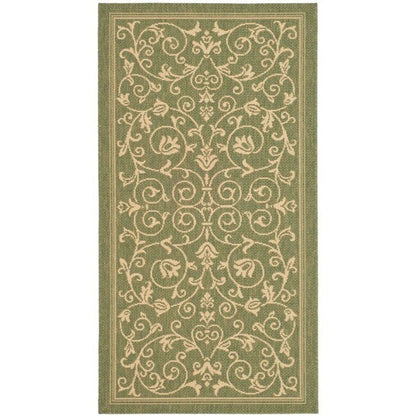 SAFAVIEH Courtyard Miljeta Indoor/ Outdoor Waterproof Patio Backyard Rug