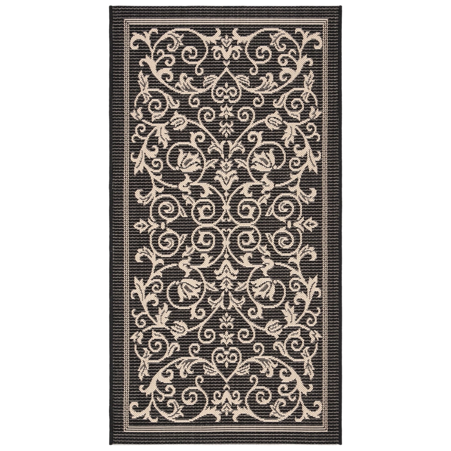 SAFAVIEH Courtyard Miljeta Indoor/ Outdoor Waterproof Patio Backyard Rug