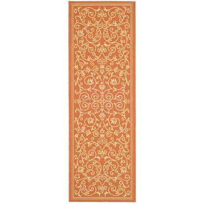 SAFAVIEH Courtyard Miljeta Indoor/ Outdoor Waterproof Patio Backyard Rug