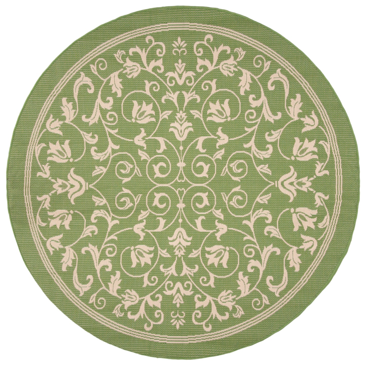 SAFAVIEH Courtyard Miljeta Indoor/ Outdoor Waterproof Patio Backyard Rug