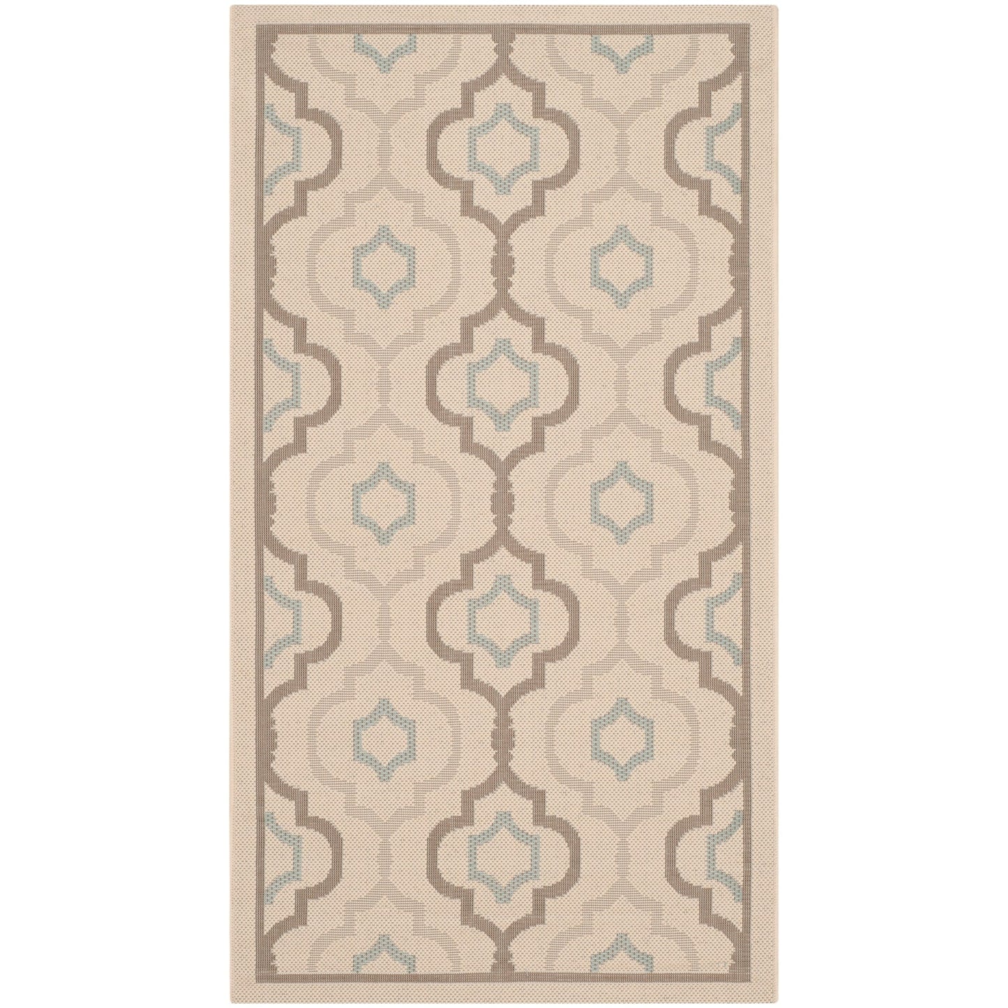SAFAVIEH Courtyard Oyvor Indoor/ Outdoor Waterproof Patio Backyard Rug