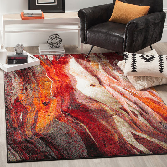 SAFAVIEH Glacier Verity Modern Abstract Area Rug