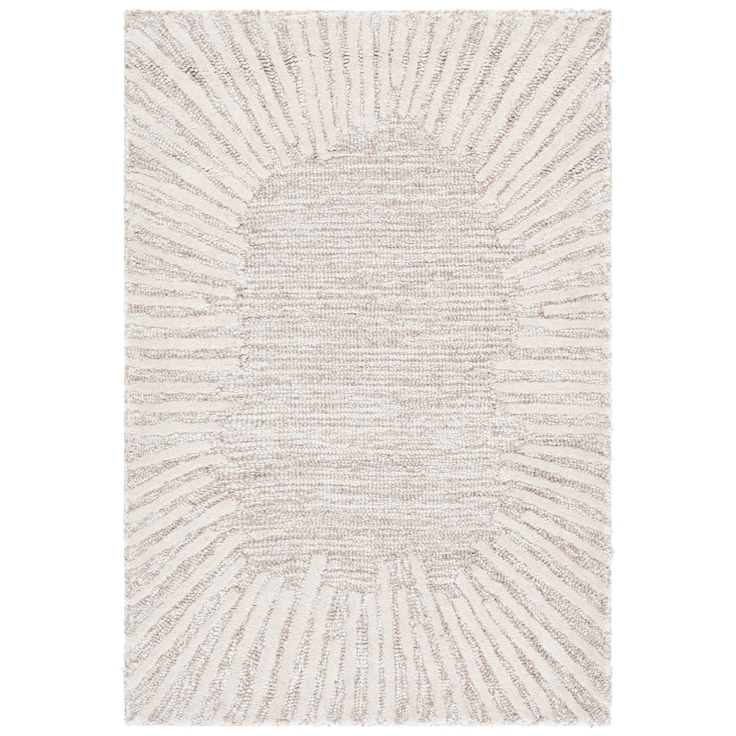 SAFAVIEH Handmade Abstract Sofoula Modern Wool Rug
