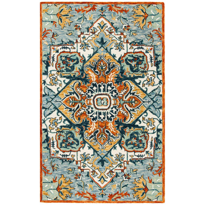 SAFAVIEH Handmade Aspen Hagar Boho Medallion Wool Rug