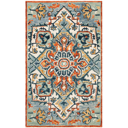 SAFAVIEH Handmade Aspen Hagar Boho Medallion Wool Rug