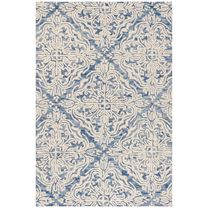 SAFAVIEH Handmade Blossom Gertrida Modern Floral Wool Rug