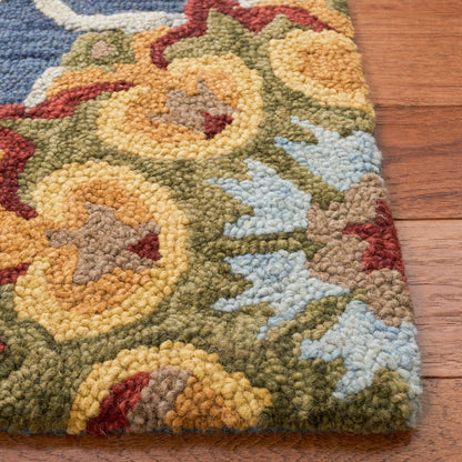 SAFAVIEH Handmade Blossom Maaret Modern Floral Wool Rug