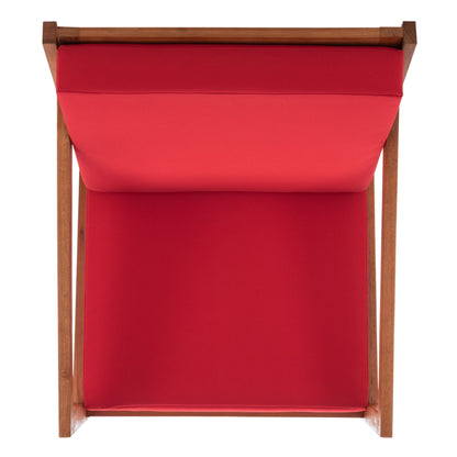 Chaise à bascule d'extérieur Makaila de SAFAVIEH avec coussin - 26 L x 31 P x 38 H