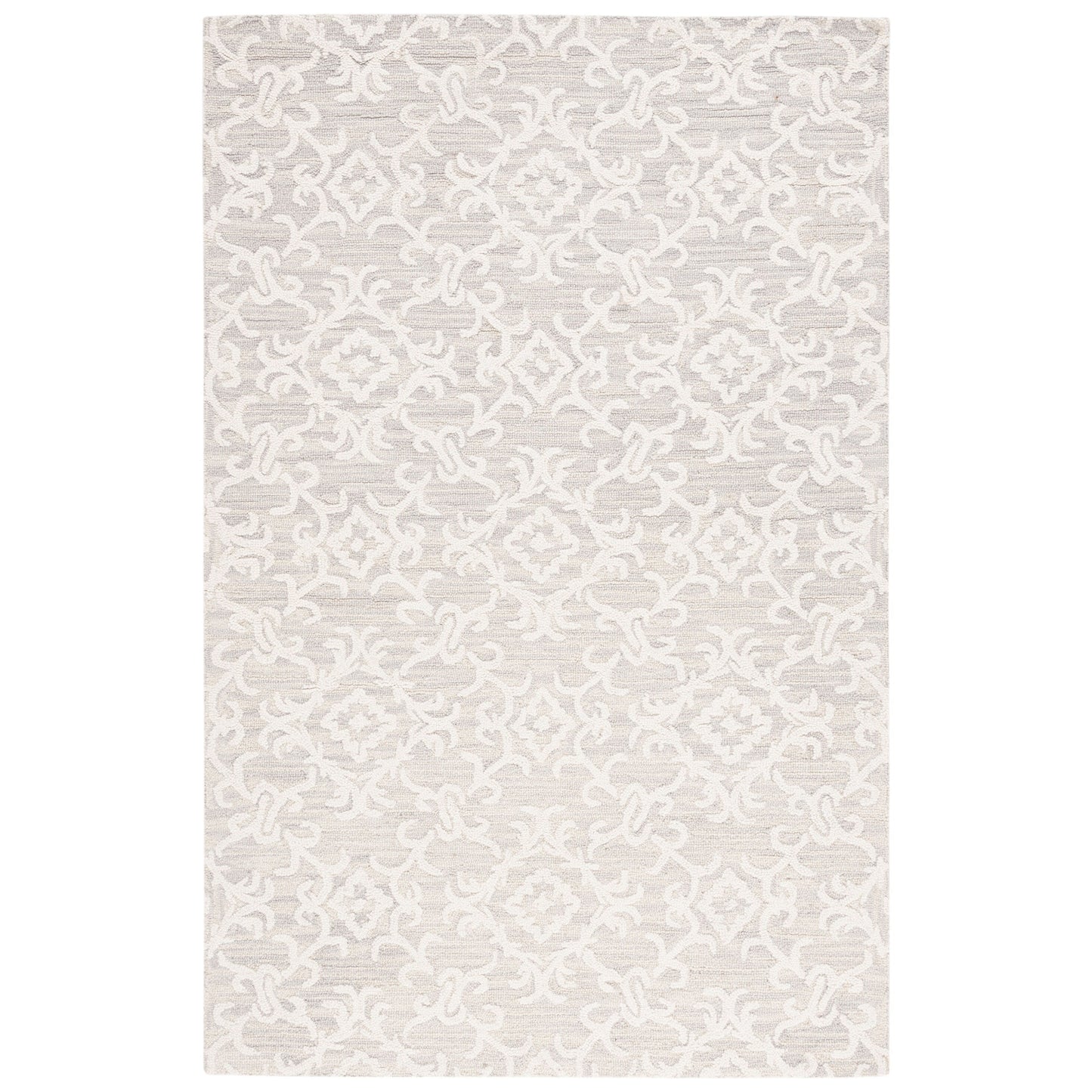SAFAVIEH, Handmade Blossom Vesela Modern Floral Wool Rug