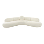 Canapé sectionnel Horizon Beige Boucle