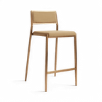 Tabouret empilable Elm Tan - Lot de 2