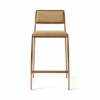 Tabouret empilable Elm Tan - Lot de 2