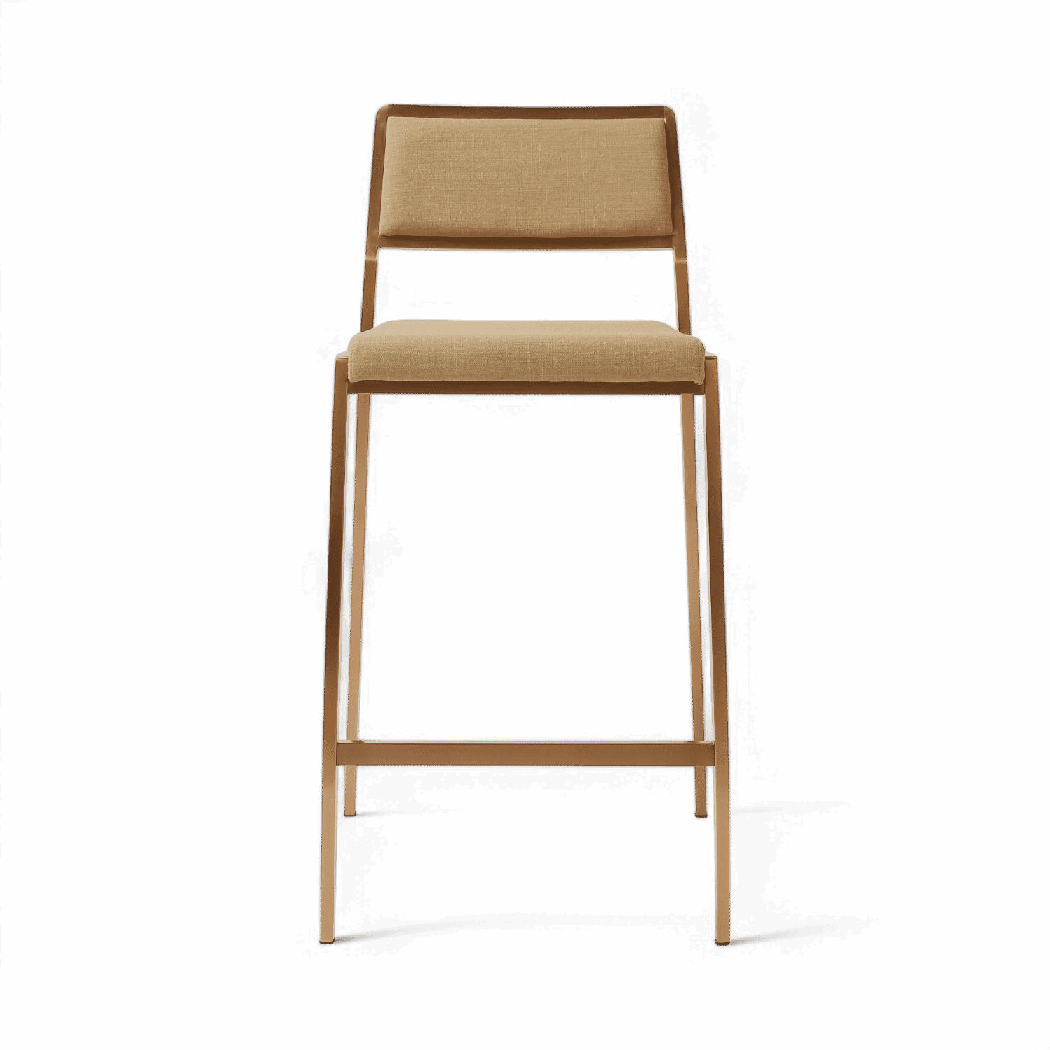 Tabouret empilable Elm Tan - Lot de 2