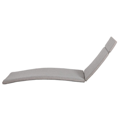 Ensemble de coussins d'extérieur Salem pour chaise longue - Coussins uniquement (lot de 2) par Christopher Knight Home - 79,25 L x 27,50 l x 1,50 H