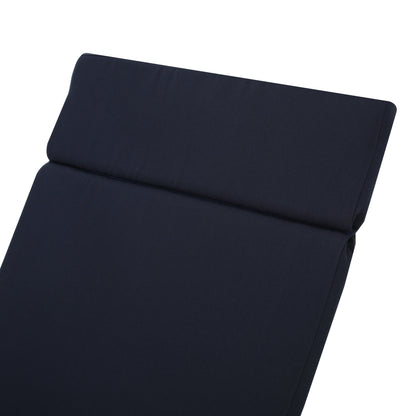 Ensemble de coussins d'extérieur Salem pour chaise longue - Coussins uniquement (lot de 2) par Christopher Knight Home - 79,25 L x 27,50 l x 1,50 H