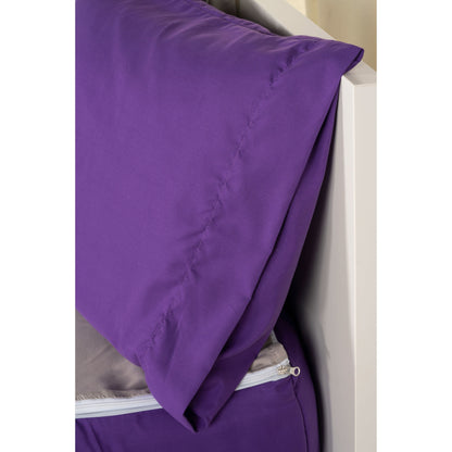 Parure de lit de luxe avec fermeture éclair Siscovers Purple Bunkie