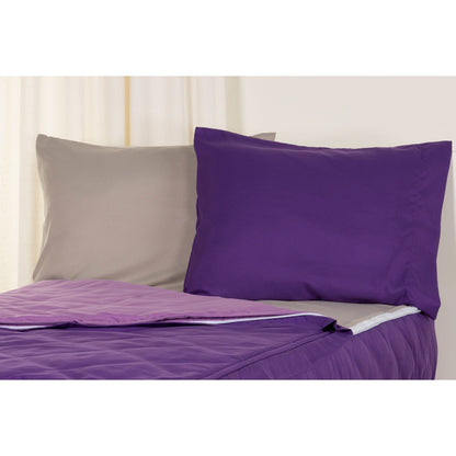 Parure de lit de luxe avec fermeture éclair Siscovers Purple Bunkie